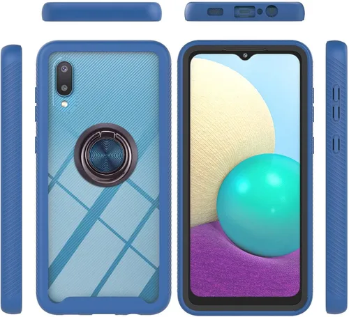 Miniatura 78 de Funda compatible con Xiaomi Poco M5s 4G, compatible con Redmi Note 10 4G / Note 10S 4G / Note 11 SE (India), funda para teléfono 3 en 1, color azul