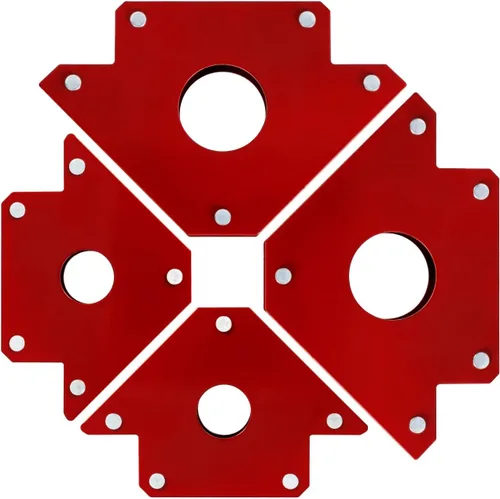 Miniatura 7 de Imán de soldadura de flecha, 4 unidades, 4 pulgadas, 5 pulgadas, abrazaderas de soldadura y accesorios de soldadura de potencia, soporte