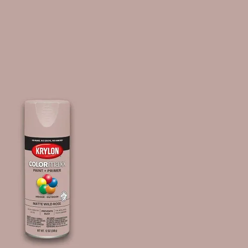 Miniatura 81 de Krylon K05599007 COLORmaxx Pintura en aerosol y base para uso en interiores y exteriores, color gris brillante para maquinaria, 12 onzas