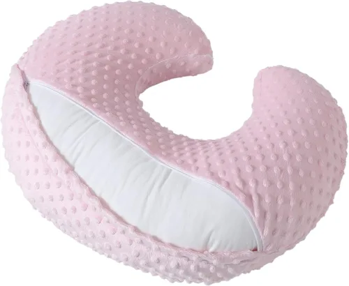 Miniatura 5 de Almohada de Lactancia y Posicionador para Amamantar y Alimentar con Biberón, Apoyo para Bebé, Tiempo Boca Abajo, Apoyo para Sentarse para Bebé Niño