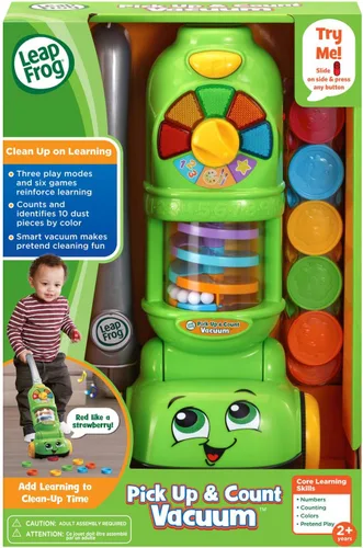 Miniatura 7 de LeapFrog Aspiradora de recogida y cuenta, verde