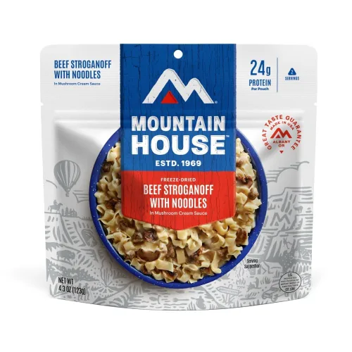 Miniatura 24 de Mountain House Espaguetis con marinara de ternera Alimentos liofilizados para mochileros y campamentos 2 porciones