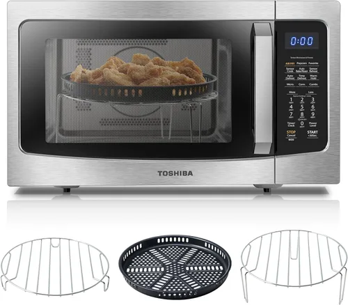 Toshiba - Horno de microondas para encimera Plateado