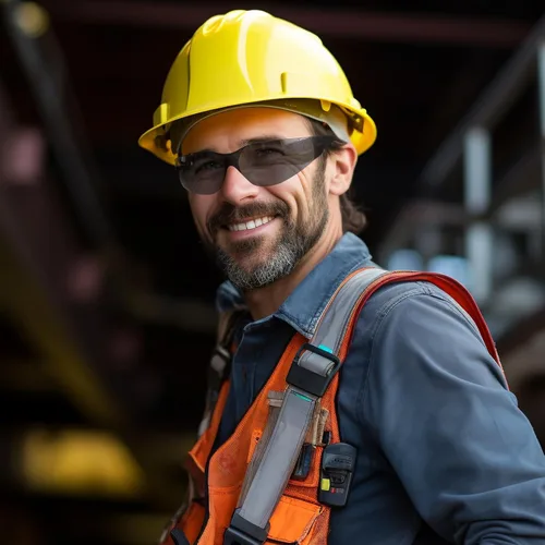 Miniatura 7 de JING LEI Gafas de seguridad transparentes, UV400, para hombres y mujeres, ANSI Z87.1, protección ocular resistente a los impactos para el trabajo