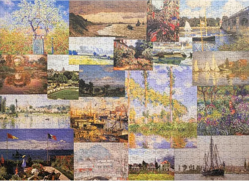 Miniatura 22 de Rompecabezas prémium de 1000 piezas de Paul Cezanne para adultos, sin reflejos, suave al tacto, fabricado en Estados Unidos, ideas de regalo