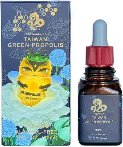 Miniatura 4 de Propóleos verdes de Taiwán, Propolin de alta concentración > 60mg/ml, rico en nutrientes, antioxidante