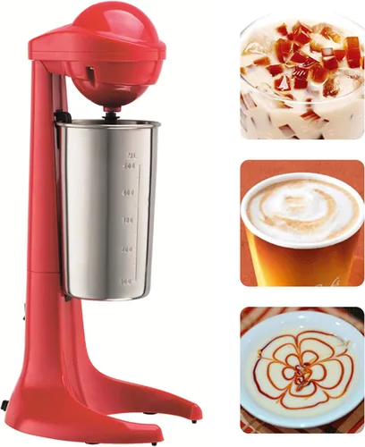 Miniatura 9 de Batidora eléctrica de dos velocidades y mezclador de bebidas, mezclador eléctrico de bebidas maestro, bloqueo de seguridad, 16.9 onzas, práctico
