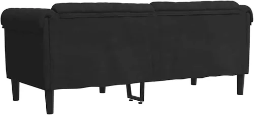 Miniatura 8 de vidaXL Sofá de 2 plazas, sofá tapizado, sofá biplaza para sala de estar en casa, muebles de sofá, sofá de dos plazas, estilo moderno, terciopelo