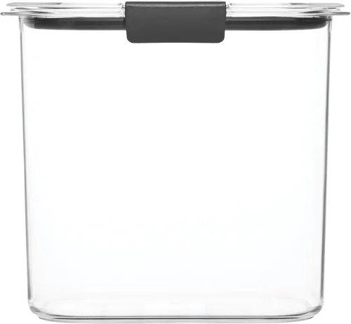 Miniatura 6 de Rubbermaid Brilliance - Contenedores de almacenamiento para despensa, 7.8 tazas y 12 tazas