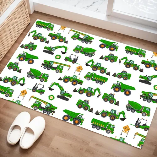 Miniatura 8 de Tapete de 2 x 3 pies con lazo rosa, bonito tapete de coqueta con moño, moderno y estético, tapete pequeño lavable para entrada, patio, dormitorio