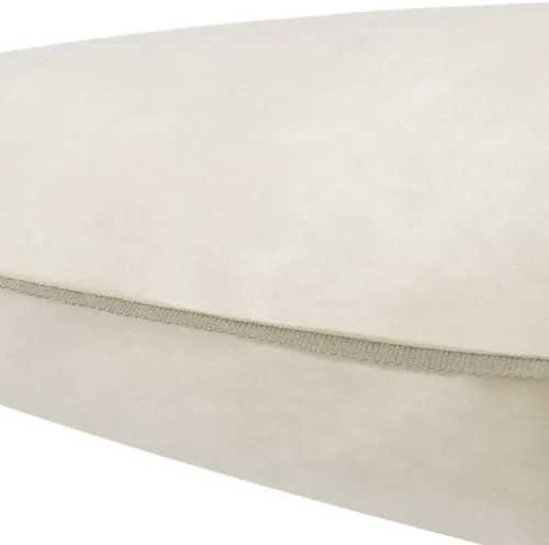 Miniatura 2 de KINGROSE Soft Home - Funda de almohada decorativa de terciopelo de lujo para cama, sala de estar, 14 x 24 pulgadas, color beige