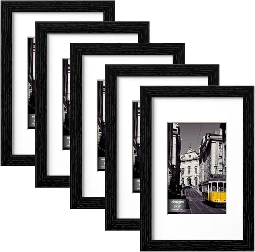 Miniatura 98 de eletecpro - Juego de 10 marcos de fotos de 5 x 7 pulgadas, collage de marcos de fotos para decoración de pared, muestra fotos de 4 x 6