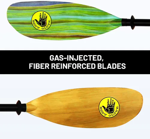 Miniatura 2 de Body Glove Slider Pro Paddle - Paletas de kayak para adultos, paleta de kayak ajustable con medidas grabadas con láser y área de agarre, remo