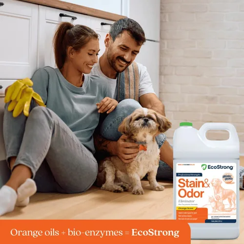 Miniatura 7 de Eliminador de olores de naranja Desodorizante de olores para mascotas para olores fuertes Limpiador de manchas enzimáticas para gatos, perros