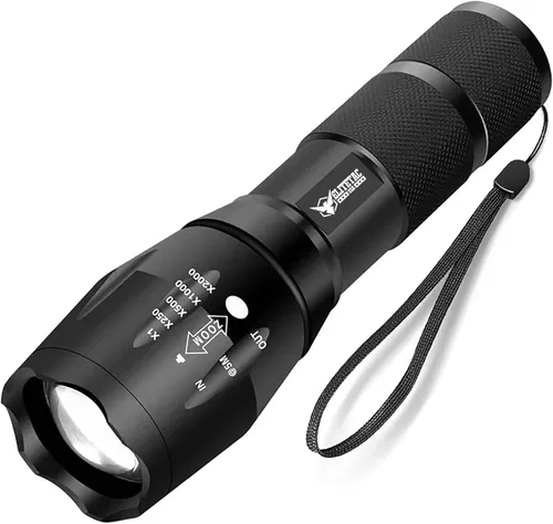 FREEZE2TRIM Linterna Vital Tac, Elite Tac Linterna Modelo 2026 Vitaltac Militar Táctica USA Batería LED Alta Lúmenes Grado Militar 2000 Lúmenes 5