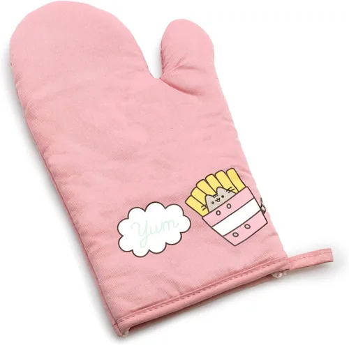 Miniatura 3 de Pusheen The Cat - Juego de cocina de 3 piezas, soporte para ollas, manopla de horno y toalla