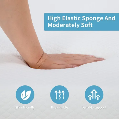 Miniatura 4 de PayLessHere Colchón de espuma viscoelástica de gel Queen de 8 pulgadas, sin fibra de vidrio, certificado CertiPUR-US, cama en una caja, sueño fresco