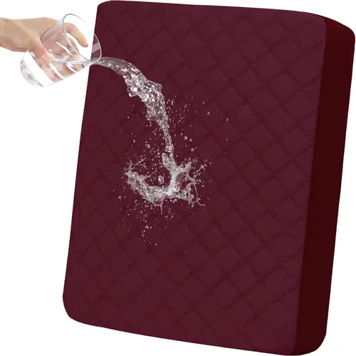 Miniatura 21 de Easy-Going Fundas de Cojines de Sofá Impermeables, Fundas Antideslizantes a Prueba de Fugas para Asientos de Sofá, Protector de Muebles Acolchado