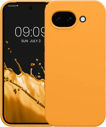 Miniatura 680 de kwmobile Funda Compatible con Google Pixel 6 Pro - Funda de teléfono de silicona TPU con acabado suave - Azul Arrecife
