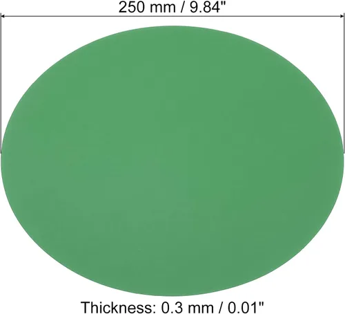Miniatura 37 de PATIKIL Papel de cartón redondo de 5.9 pulgadas, 25 unidades de círculos de disco en blanco para decoración de fiestas, manualidades, manualidades