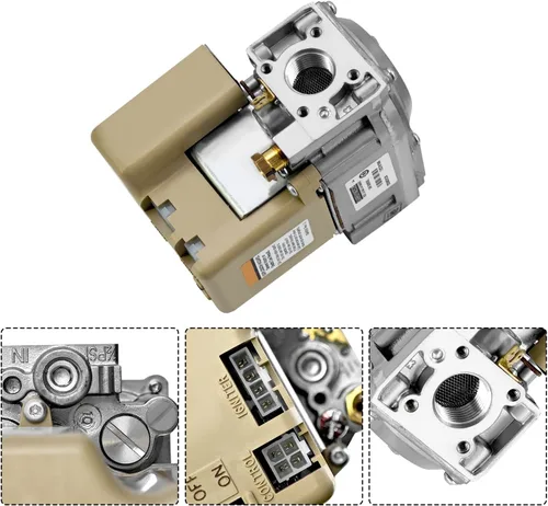 Miniatura 7 de Reemplazo de válvula de gas inteligente para horno SV9501M2528 Honeywell SV9501M2528 Encendido piloto intermitente de superficie caliente