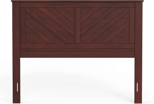 Miniatura 4 de Glenwillow Home LaFerme - Cabecero de madera con panel en color cerezo, tamaño matrimonial
