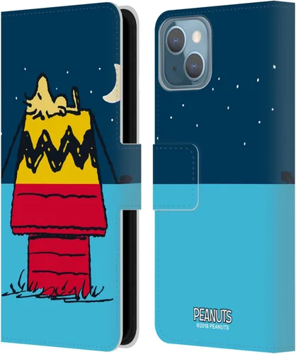 Miniatura 217 de Head Case Designs Funda de piel con licencia oficial de Peanuts Snoopy & Woodstock Balloon Halfs and Laughs para Apple iPhone 7/8/SE 2020 y 2022