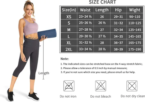 Miniatura 7 de Fengbay Pantalones de yoga de cintura alta, pantalones de yoga con bolsillo, control de abdomen, entrenamiento, correr, leggings de yoga elásticos