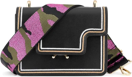 Miniatura 598 de ZOOEASS - Correa de repuesto para cartera, para colgar en el hombro o para cruzar, ancha y ajustable, de lona