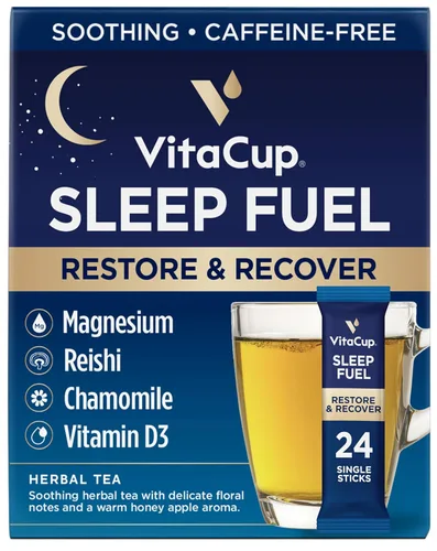 Miniatura 23 de VitaCup Paquetes instantáneos de té verde, mejora la energía y la desintoxicación con matcha, moringa, vitaminas B, D3, fibra, keto, paleo, vegano