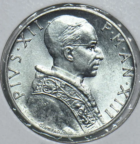 Miniatura 2 de Collectible Coin Vatican 1951 5 Lire 299024