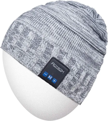 Miniatura 80 de Rotibox - Gorro inalámbrico con Bluetooth para deportes al aire libre, regalo de Navidad.