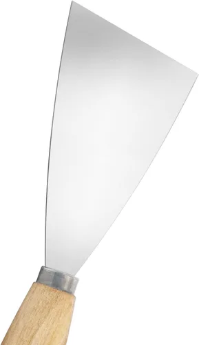Miniatura 3 de Cuchillo de masilla, 2 raspadores de metal de 3 pulgadas, cuchillos de mango de madera para paneles de yeso, calcomanías, papel de pared, parches
