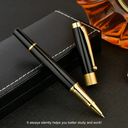 Miniatura 2 de YIVONKA - Bolígrafo de repuesto negro, línea de lujo de 0.5 mm, el mejor set de regalo de bolígrafo para hombres y mujeres profesionales