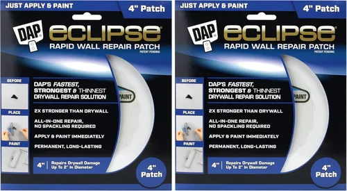 Miniatura 9 de DAP Eclipse Parche de reparación rápida de pared, 4 pulgadas (7079809163)