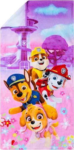 Miniatura 5 de Franco - Toalla de baño/piscina/playa para niños, de algodón súper suave, de 58 x 28 pulgadas, Paw Patrol, para niñas Paw Patrol Girls