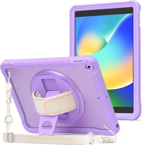 Miniatura 10 de ProCase Funda Resistente para iPad de 9ª/8ª/7ª Generación de 10.2 Pulgadas 2021/2020/2019 Funda, Cubierta Resistente de Servicio Pesado a Prueba