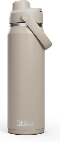 Miniatura 35 de CamelBak Thrive Chug - Botella de agua aislada de acero inoxidable, color negro, 20 onzas