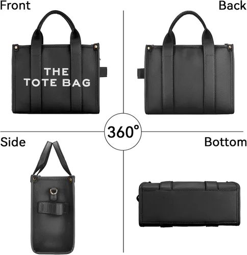 Miniatura 4 de charlore The Leather Tote Bag For Women, Womens Tote Bags with zipper,Can shouldercrossbody,Handbag