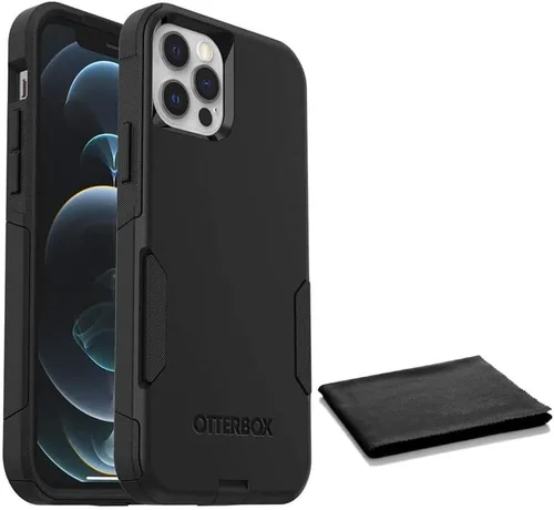 Miniatura 9 de Funda OtterBox Commuter Series para iPhone 12 e iPhone 12 Pro (Solamente) - con Paño de Limpieza - Empaque No Minorista - Bespoke Way (Azul)