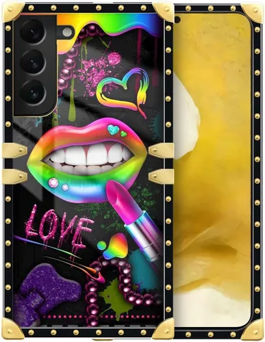 Miniatura 67 de Funda compatible con Samsung Galaxy Note 10 Plus, Lipstick Lips Note 10 Plus para niñas, TPU suave a prueba de golpes, protección rígida