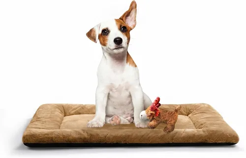 Miniatura 45 de Camas para Perros Almohadilla de Jaula para Perros Grandes Cama de Jaula para Perros Ultra Suave Lavable y Antideslizante Almohadilla de Perrera