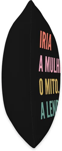 Miniatura 2 de Funny Portuguese First Name Design - Iria Throw Pillow