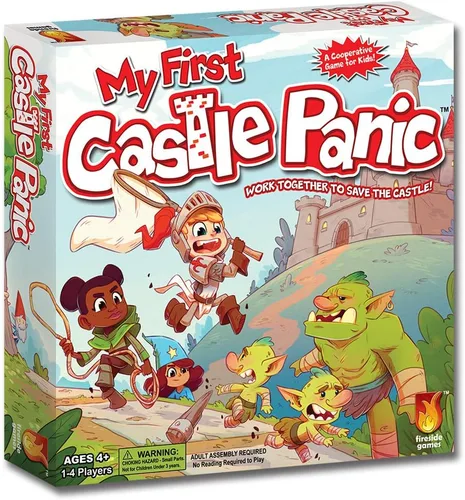 Mi Primer Juego de Mesa Castle Panic para Niños de 4 años en Adelante | Divertido y Educativo Cooperativo | Enseña Estrategia y Trabajo en Equipo