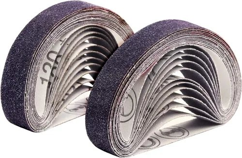 Miniatura 7 de Cinturones de repuesto de 3/4 x 12 pulgadas Ken Onion, lijado de grano 120 para afilador de cuchillos y herramientas Ken Onion Edition (WSKTS-KO)