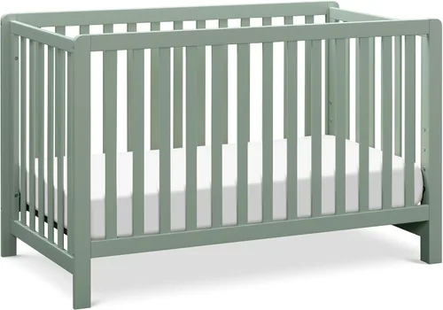 Carter's by Davinci Colby - Cuna convertible 4 en 1 de bajo perfil en salvia clara, certificado Greenguard Gold
