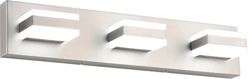 Miniatura 34 de SOLFART Luces de tocador de baño negras regulables LED modernas sobre el espejo, iluminación de baño negra para la pared del baño S8568 (5 luces)