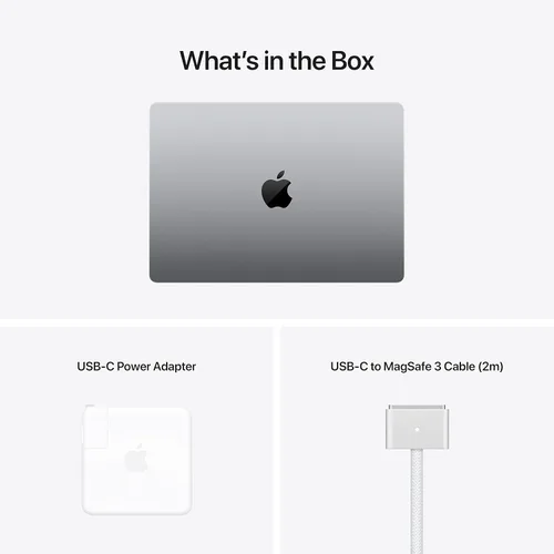 Miniatura 6 de Apple MacBook Pro 2021 (14 pulgadas, chip M1 Pro con CPU de 10 núcleos y GPU de 16 núcleos, 16 GB de RAM, 1 TB SSD), gris espacial