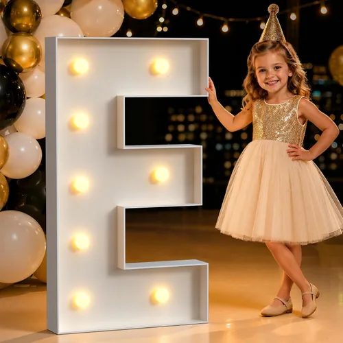 Miniatura 54 de Mixifox Letras de marquesina de 3 pies en Y, letras grandes iluminadas de 3 pies de alto con luces, letra grande para boda, compromiso, graduación