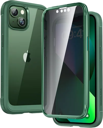 Miniatura 13 de Diaclara - Funda compatible con iPhone 11, carcasa resistente de cuerpo completo con protector de pantalla integrado sensible al tacto y Transparente